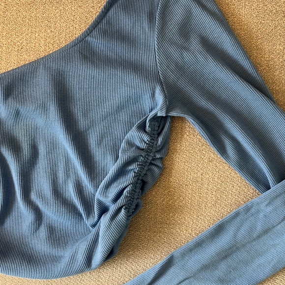 Zara One Shoulder Crop Top - Picture 2 of 5